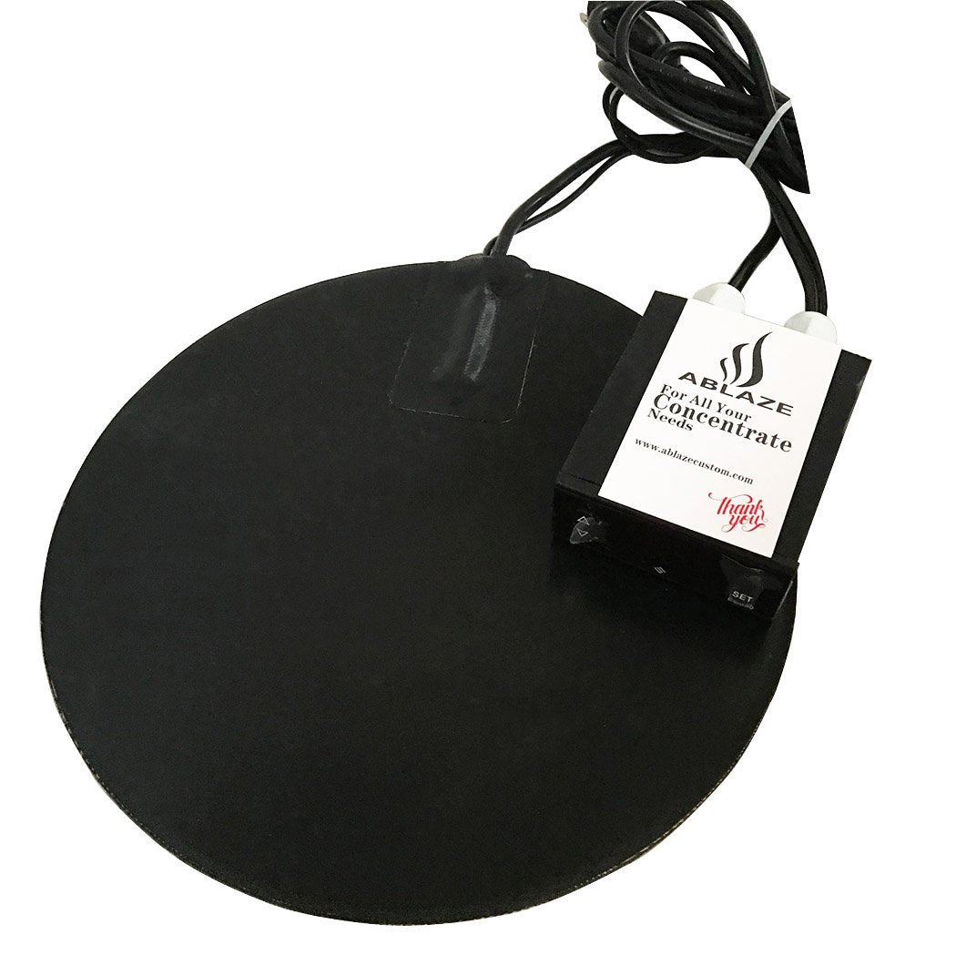 10 Inch Heat Vac Pad for Glass Stainless Steel Aluminum Vacuum Chamber H372