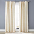 Blackout Abstract Curtain Panel 50" x 84" Gold R460243