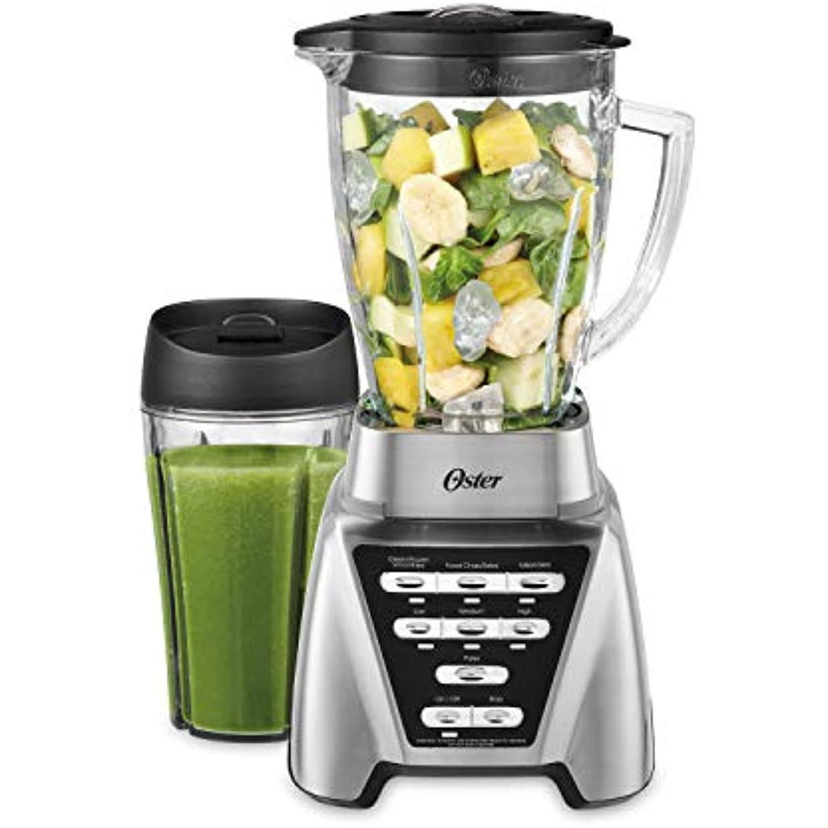 Pro 1200 Blender with Glass Jar, 24-Ounce Smoothie Cup, Brushed Nickel J77822
