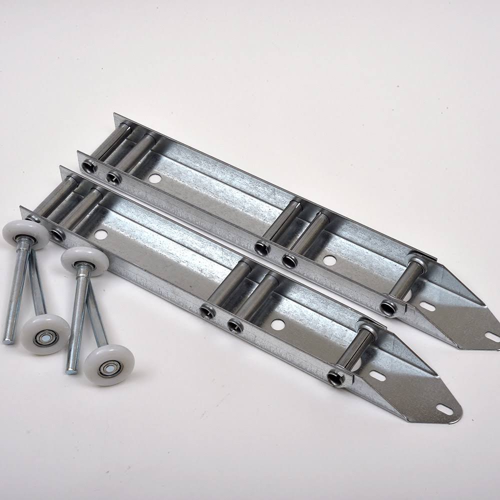 Garage Door Low Headroom Quick Turn Brackets with Rollers W671