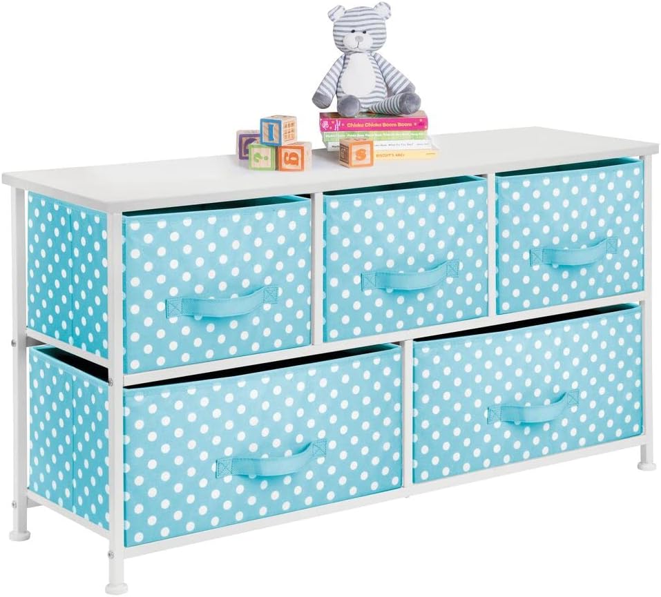 5 Removable Fabric Drawers Dresser U14880