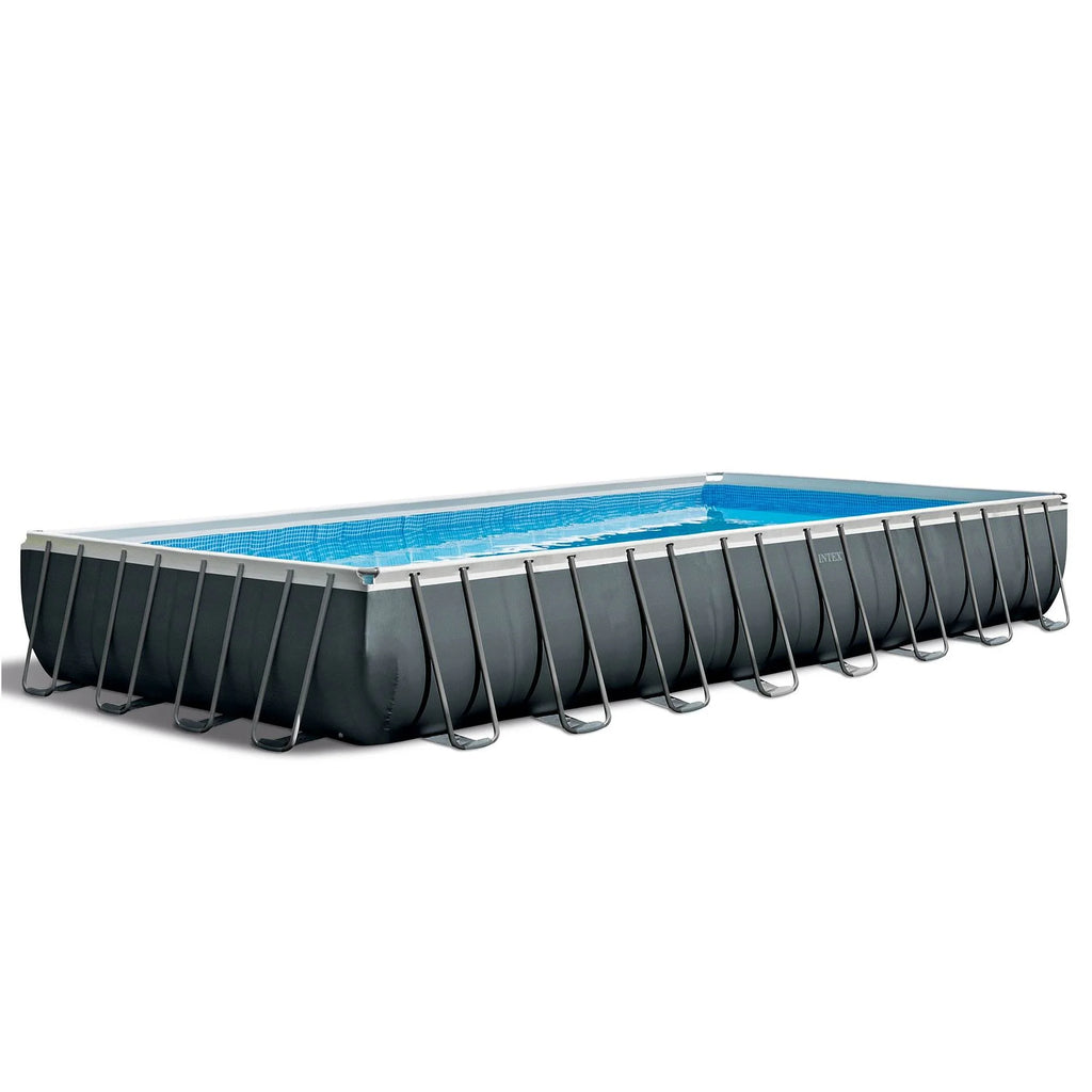 32ft x 16ft x 52in Rectangular Pool Set with Maintenance Kit W651219