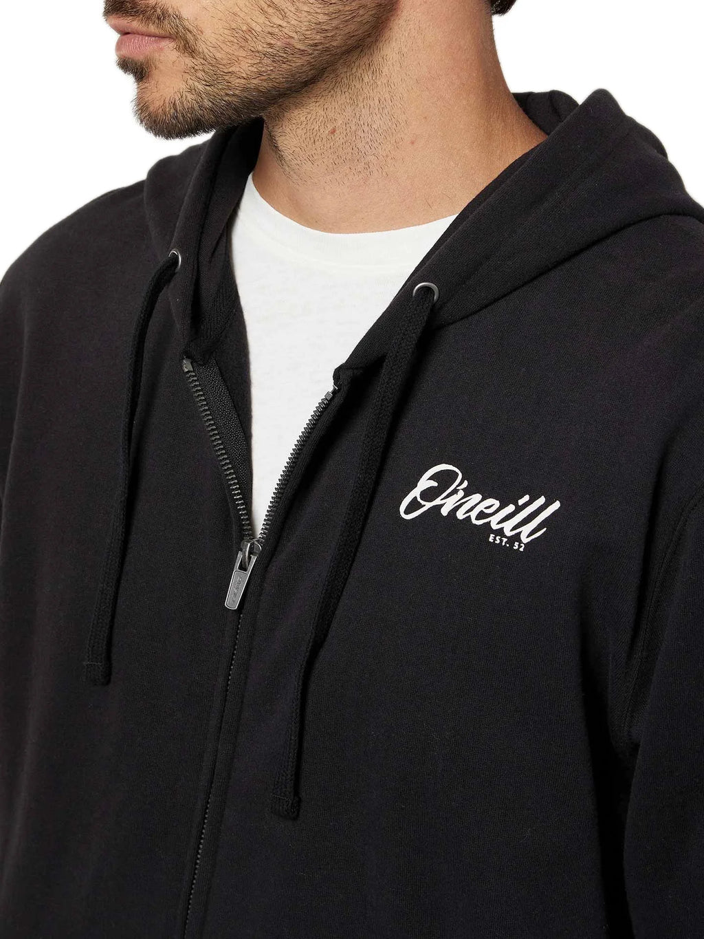 Black Bermuda Zip Hoodie K920318