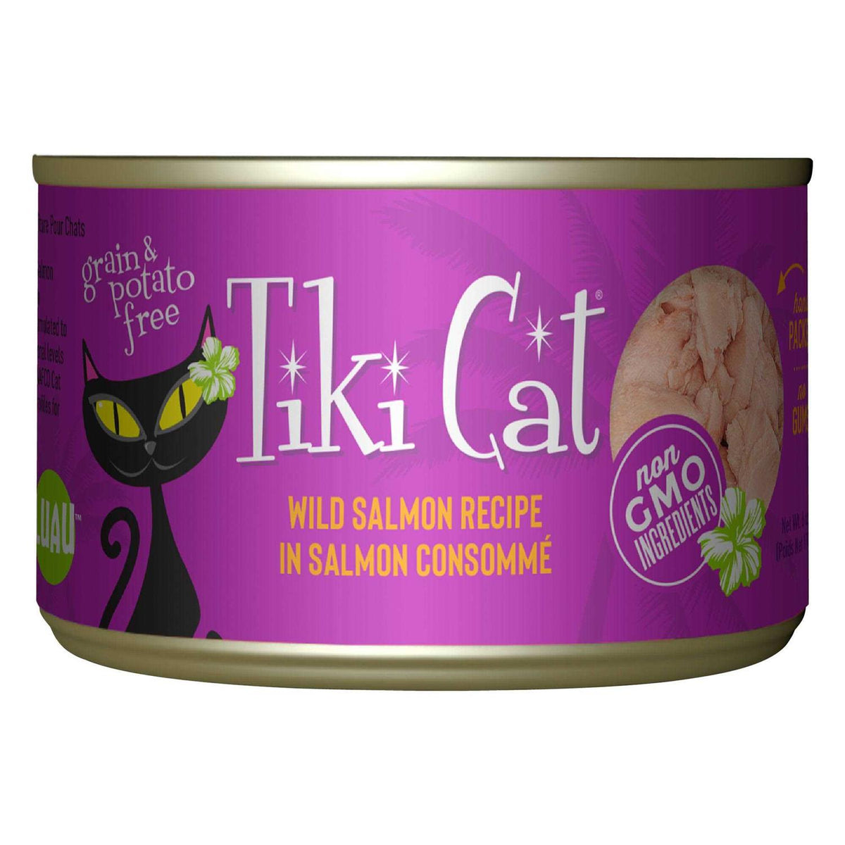 Wild Salmon Cat Food A44349