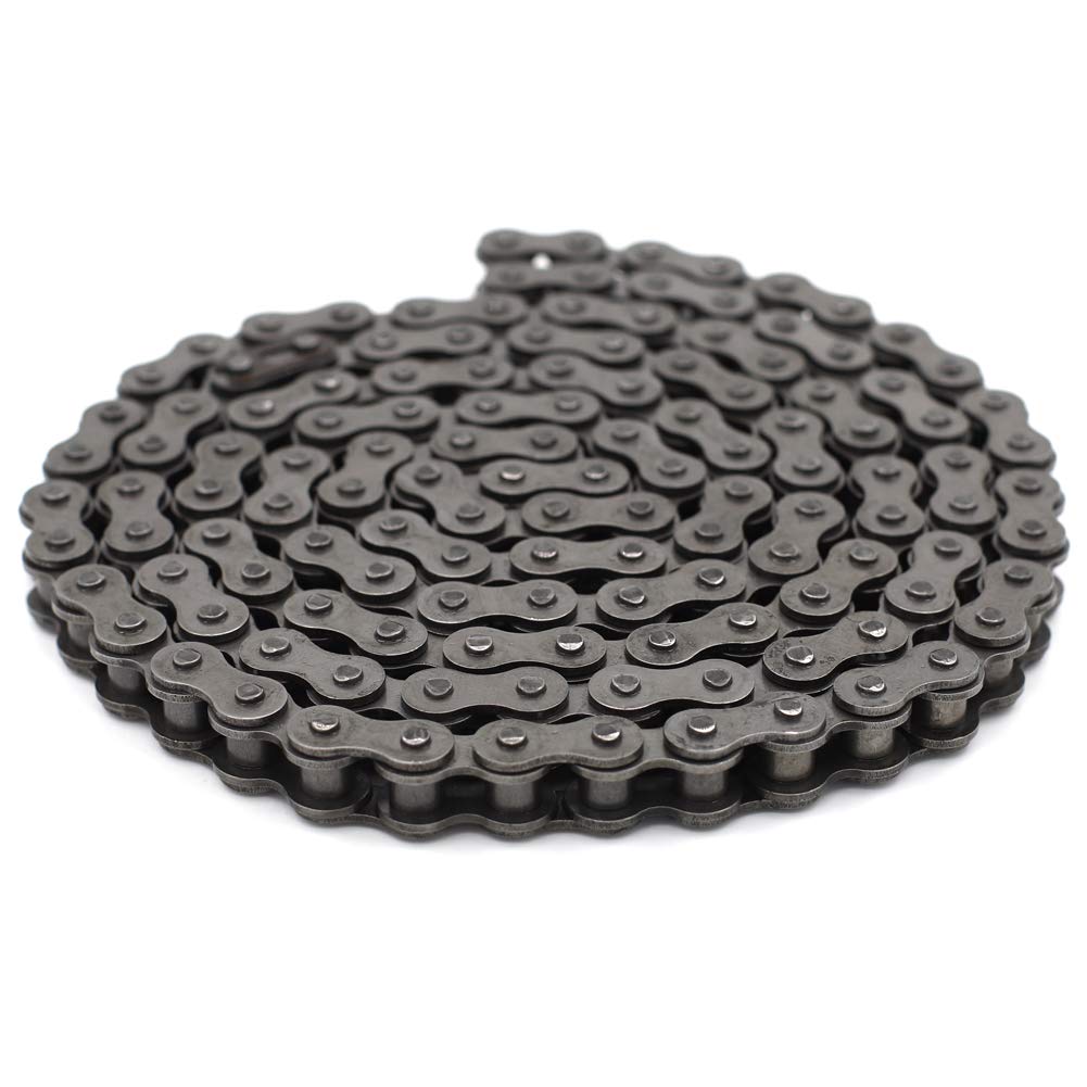 420 Roller Chain 132 Link with Chain Breaker, Pack of 2 H693