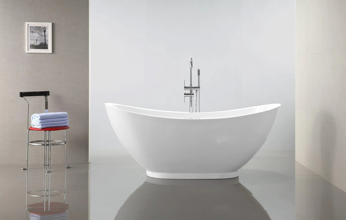 69 in. x 32 in. Freestanding Soaking Bathtub P275