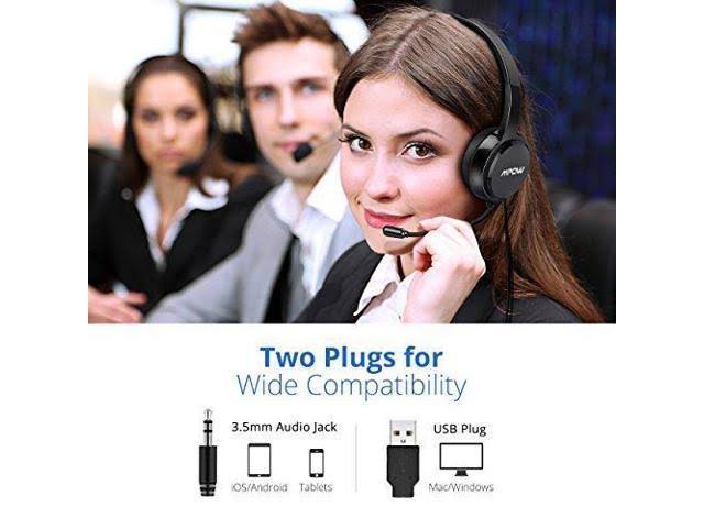 USB Computer Headset with Microphone Noise Cancelling Y514