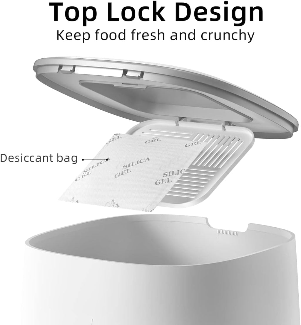 Automatic Cat Feeder with APP Control, 4L, Pack of 2 R99185