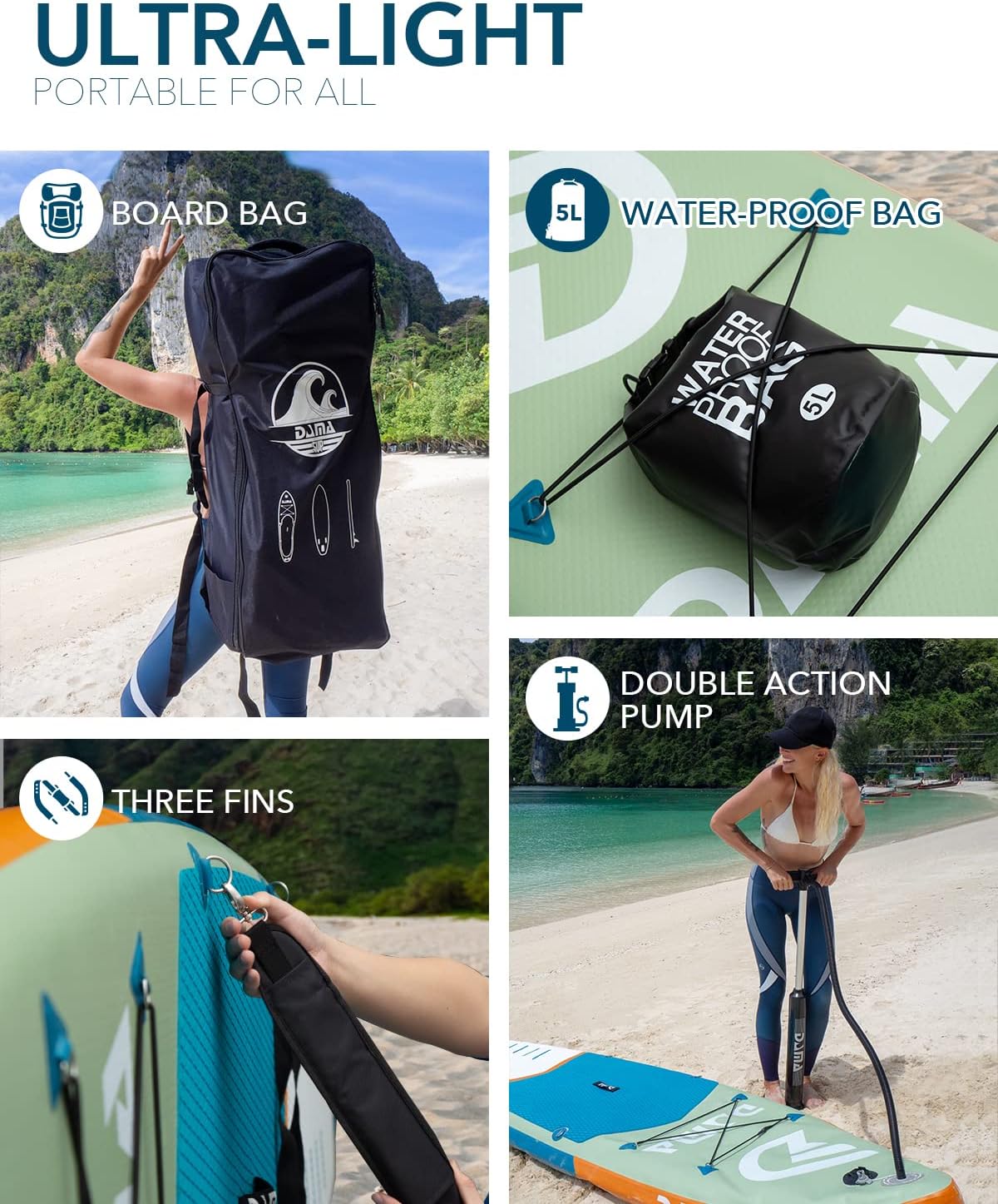 Inflatable Stand Up Paddle Board 11 ft F3506
