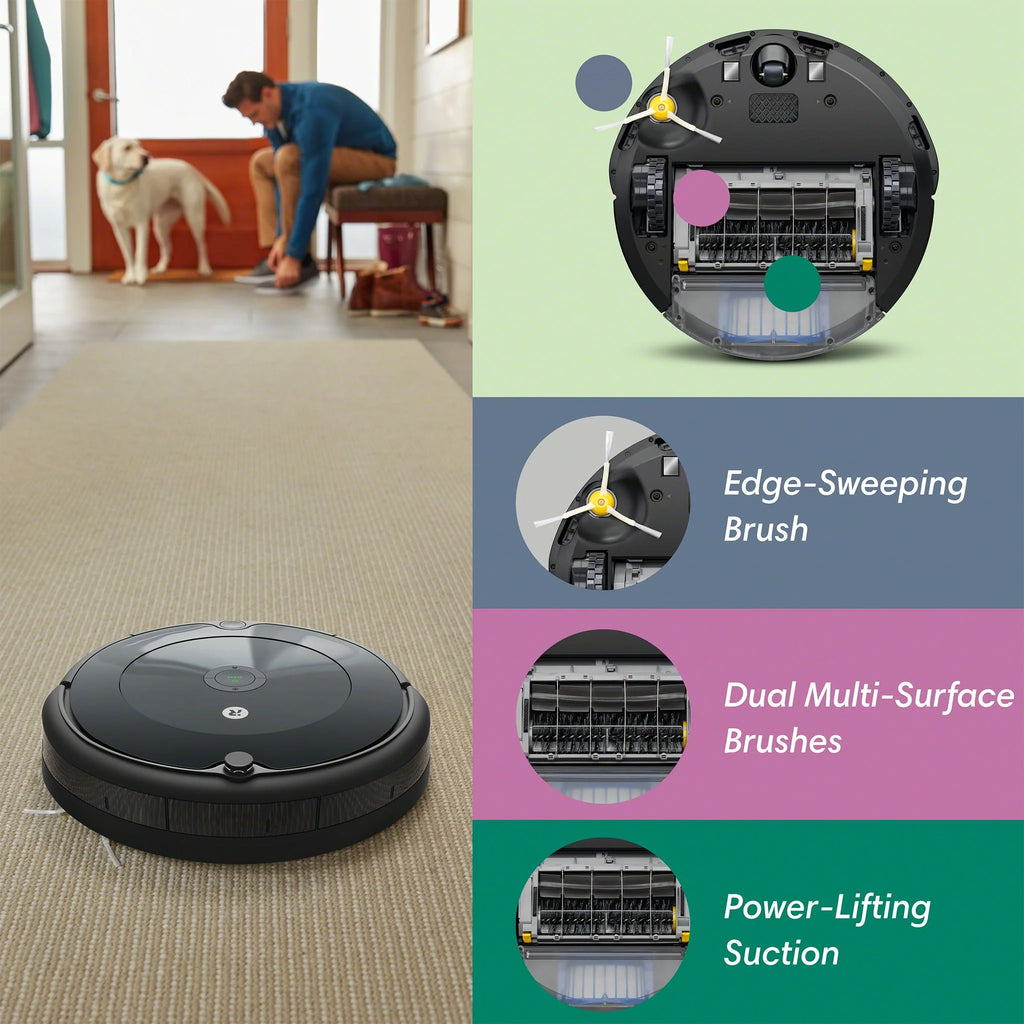 Robot Vacuum with Wi-Fi Connectivity G702