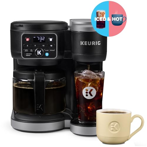 Single Serve & Carafe Coffee Maker, 72oz Reservoir R623