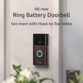 Satin Nickel Battery Doorbell Y296743