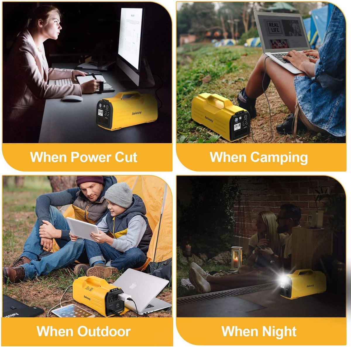 Portable Power Station 296Wh 400W A61326