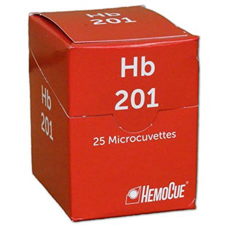 Hemoglobin Microcuvettes, Sealed 50 Count Vial M57597
