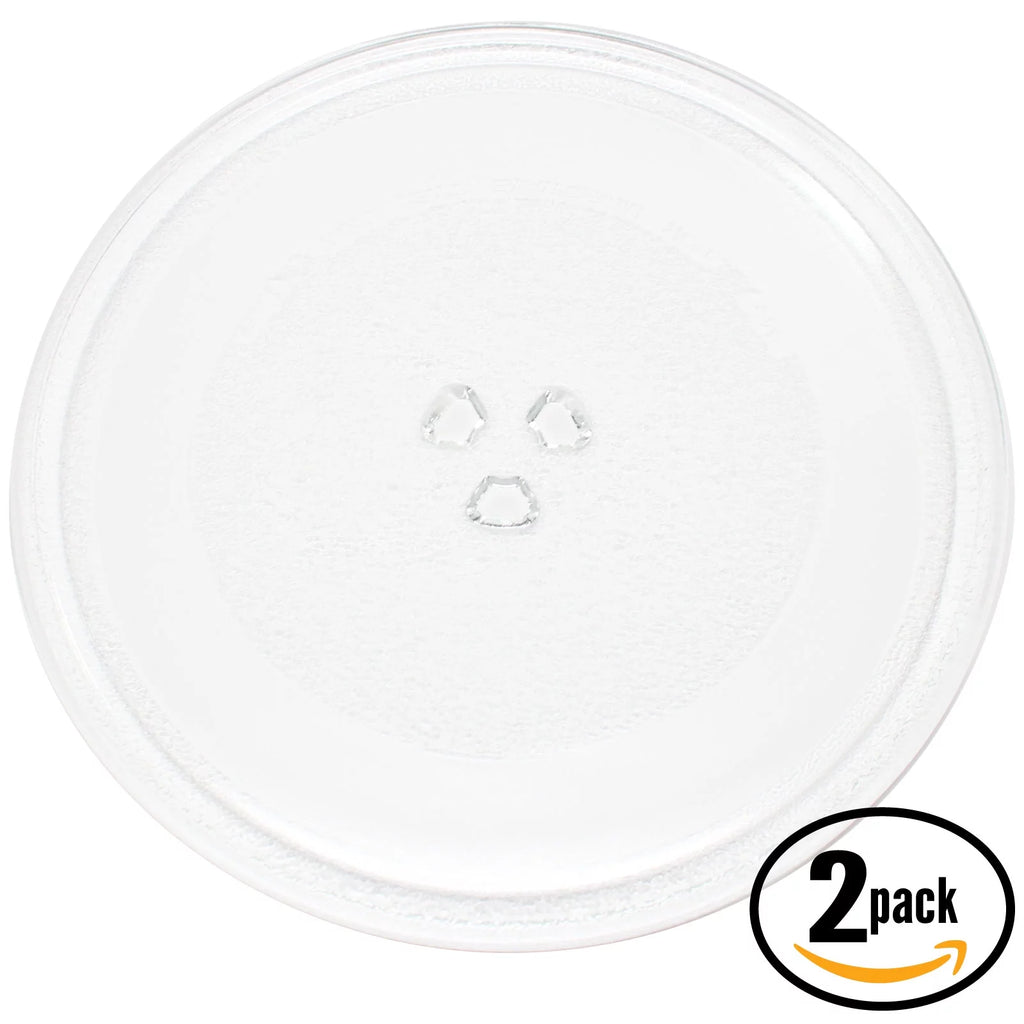 2-Pack 10" Microwave Glass Turntable Plate D99413