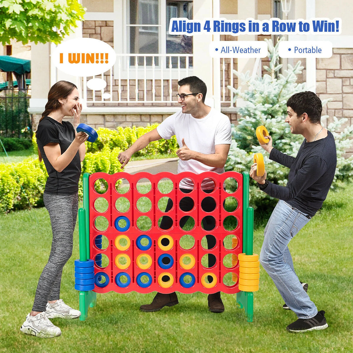 Jumbo 4-to-Score Giant Game Set O54585
