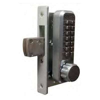Mechanical Keyless Narrow Stile Deadbolt with Double Sided Combination C119