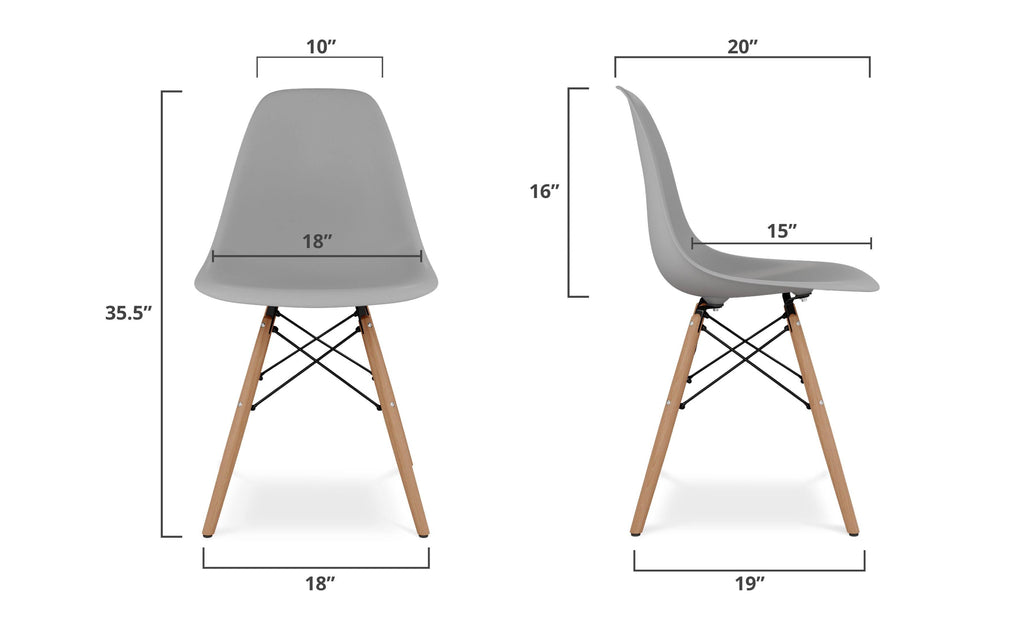 Gray Dining Side Chair K9078