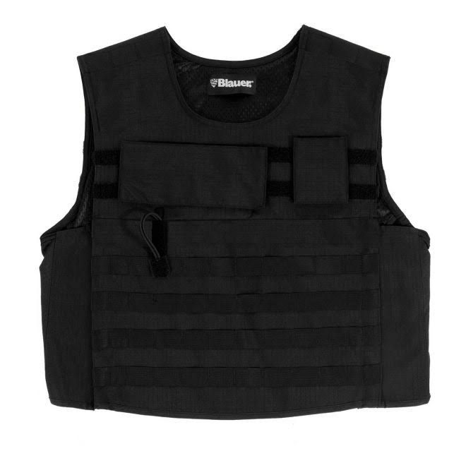 Black 2X-Large Polyester/Nylon TacVest I59176