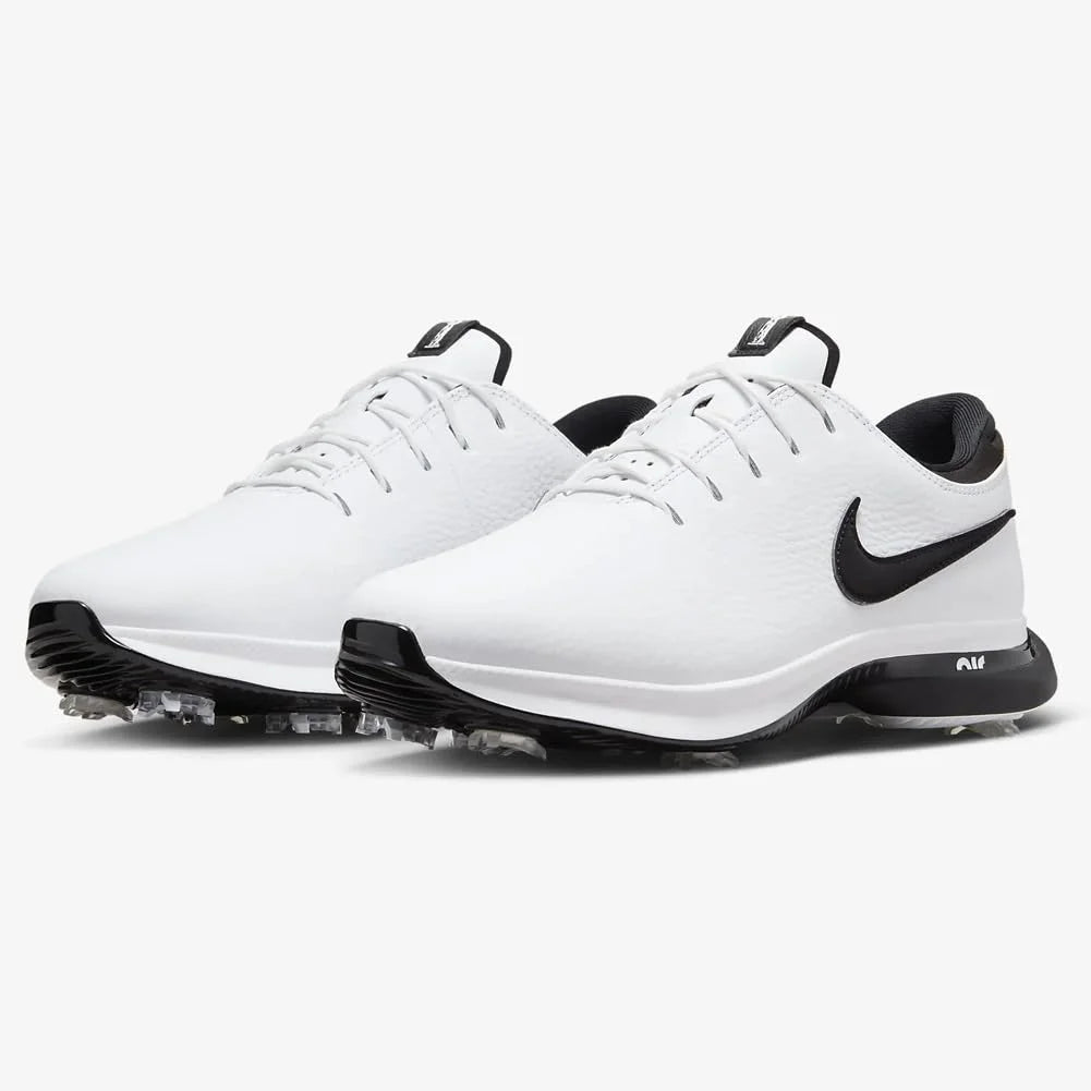 White Black Golf Shoes A47963