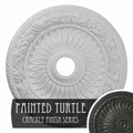 Hand-Painted Ceiling Medallion T25878