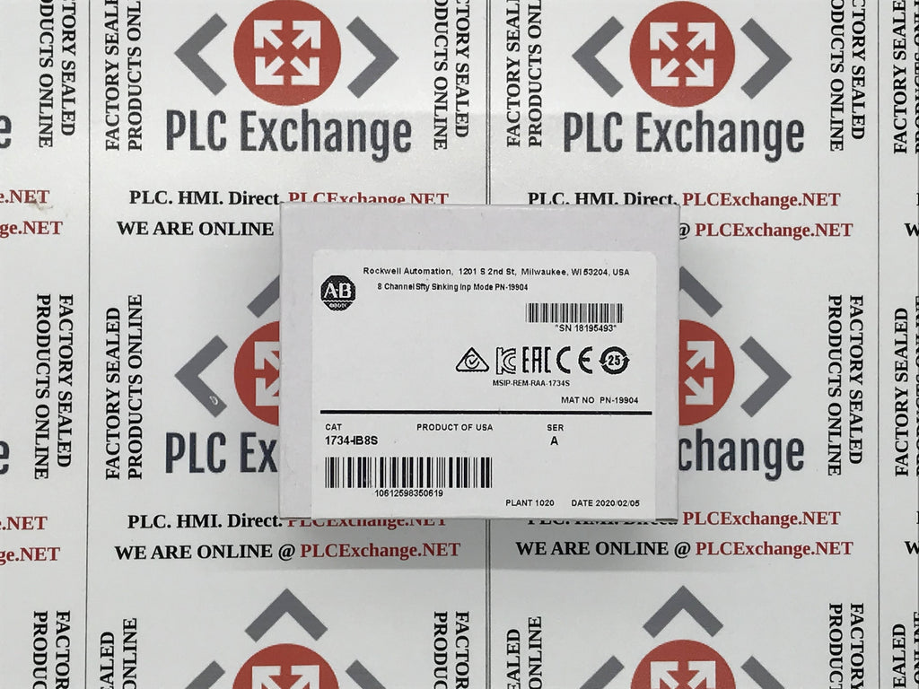 Safety Sinking Input Module 8 Chnl D842469