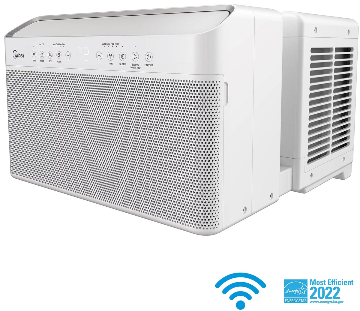 10,000 BTU Smart Inverter U-Shaped Window Air Conditioner P619916