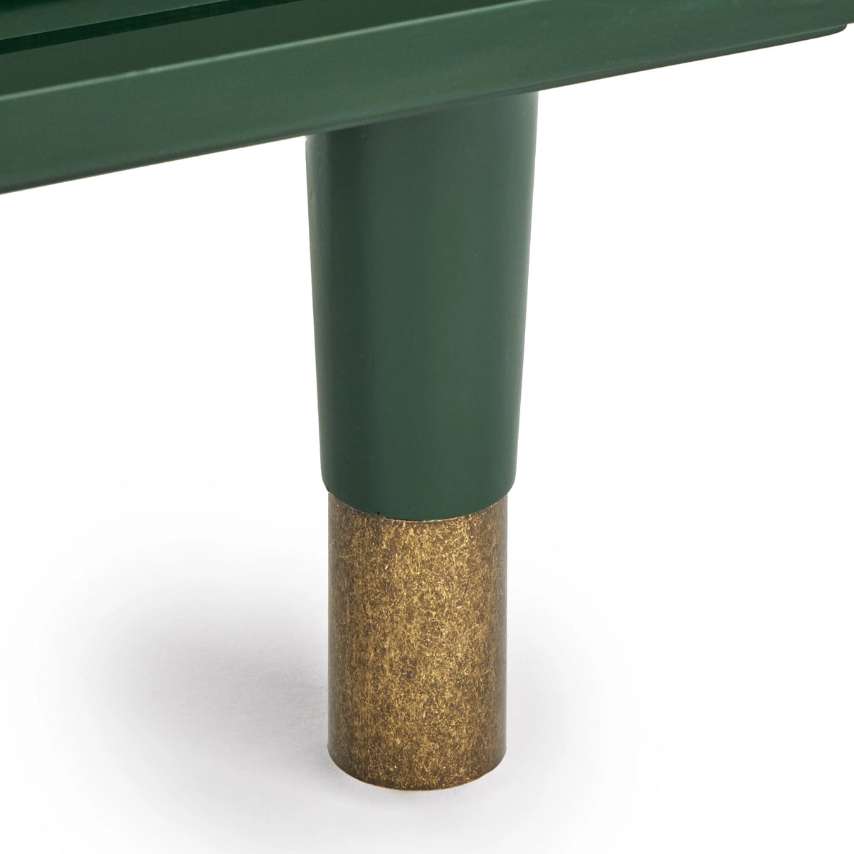 Green Painted Wood TV Stand N5493