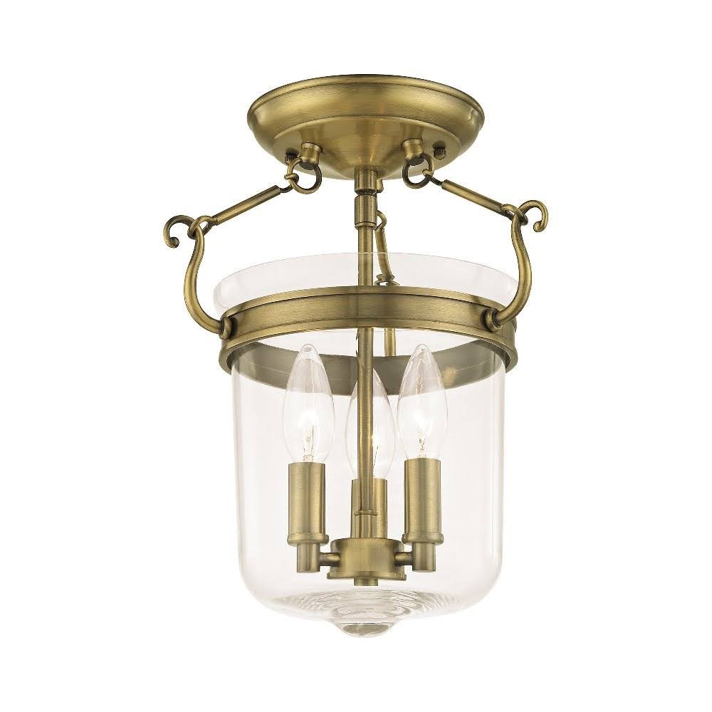Bronze 3 Light Ceiling Mount T13693
