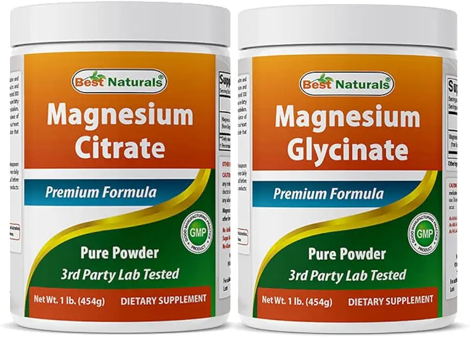 Magnesium Citrate & Magnesium Glycinate Powder Q46808
