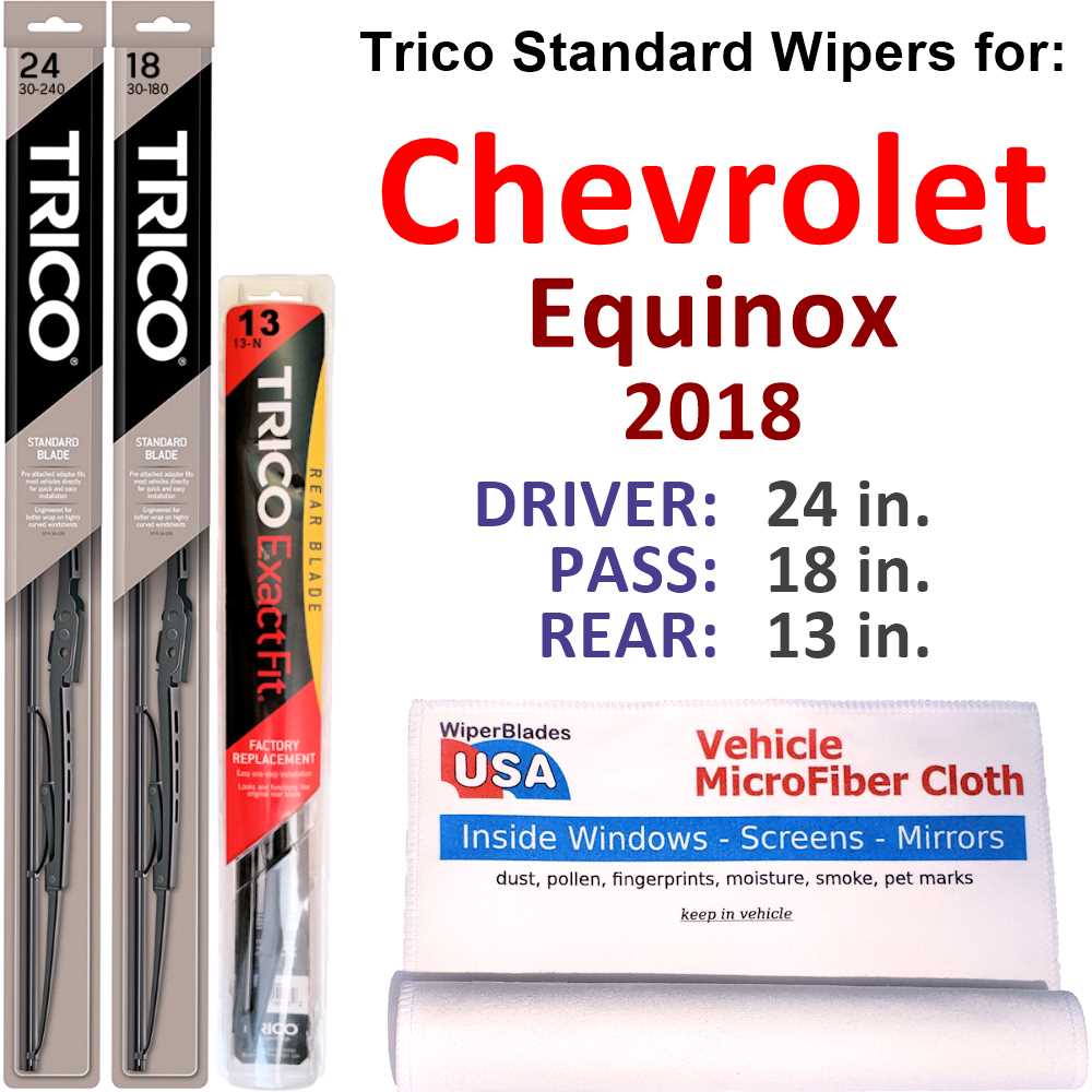 Wiper Blades Set of 3 with Rear Wiper Z14329