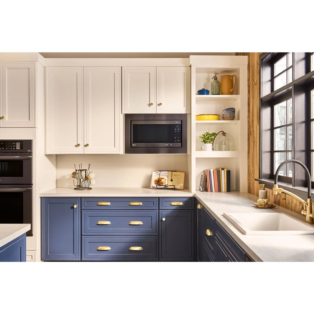 Black Stainless Steel Countertop Microwave J2228