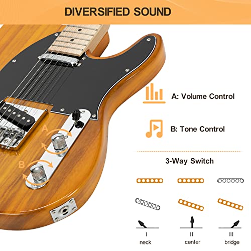 39" Electric Guitar with Accessories Pack Y6568