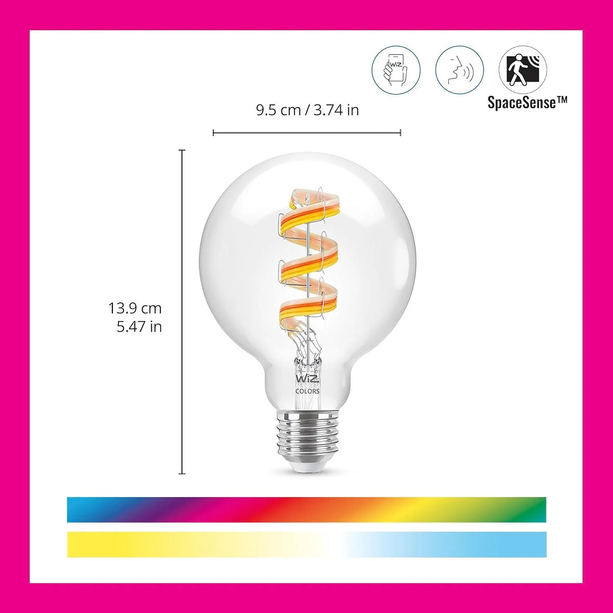 Color G25 LED Smart Bulb Pack of 1 W59454