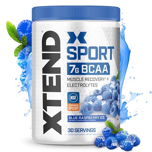 Blue Raspberry Ice BCAA Powder with Electrolytes - 30 Servings V171244
