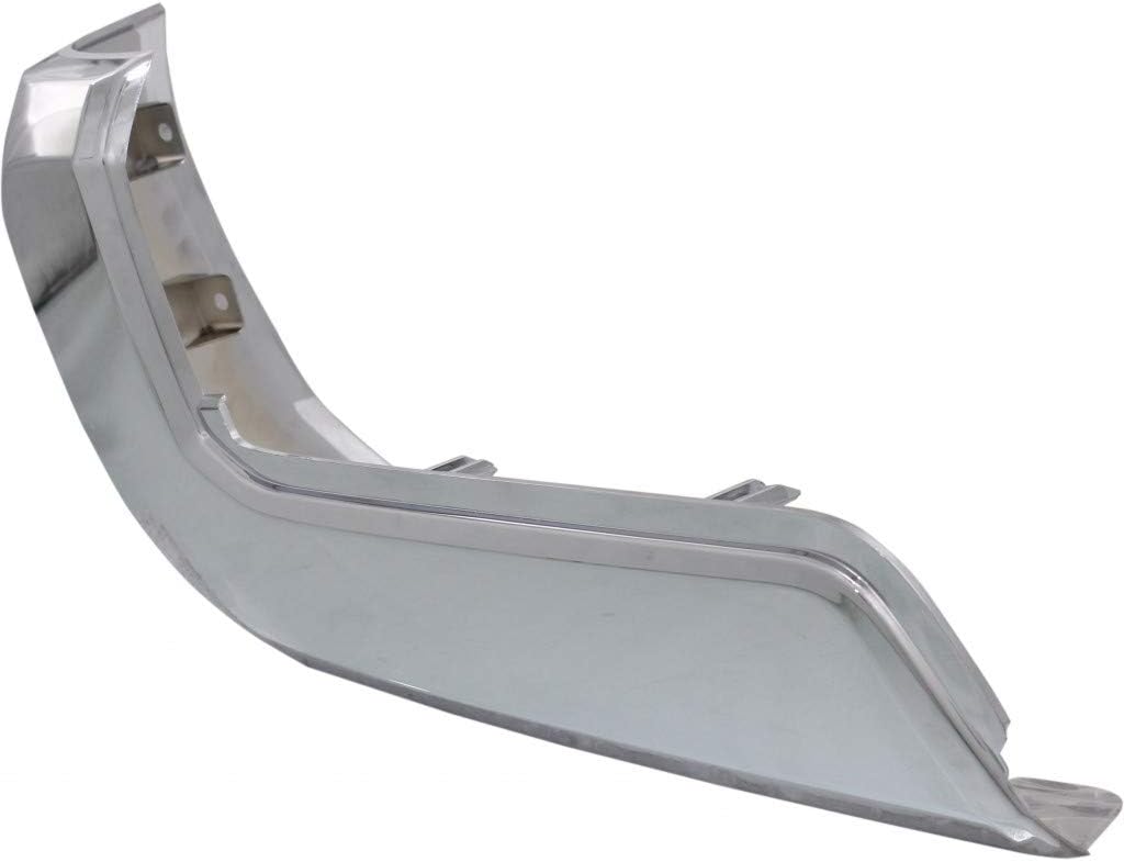 Chrome Plastic Rear Bumper End Cap Pair for Toyota Tacoma 2016-2020 U523660