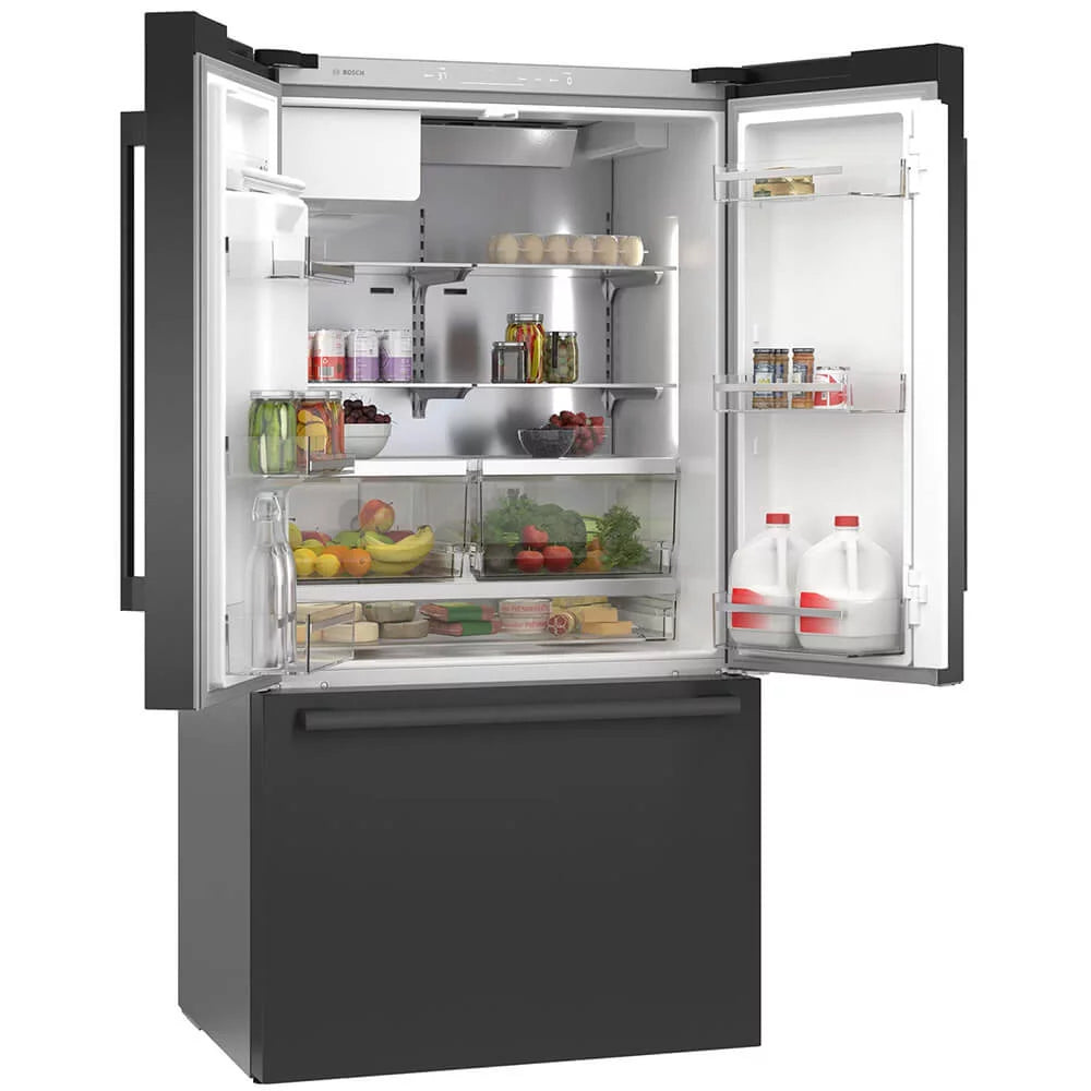 21 Cu. Ft. Black Stainless French Door Bottom Mount Refrigerator C37482