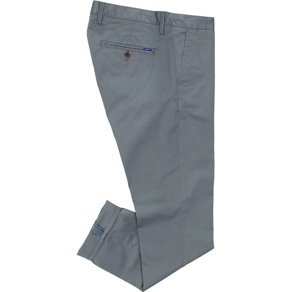 Slim Fit Twill Chinos, Grey (38W 34L) I722