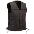 Black 2XL Motorcycle Vest L766