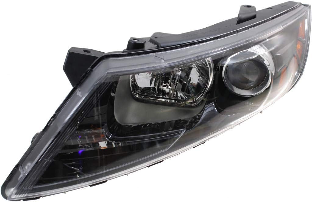 For Kia Optima Headlight 2011 Passenger Side Halogen Y238235
