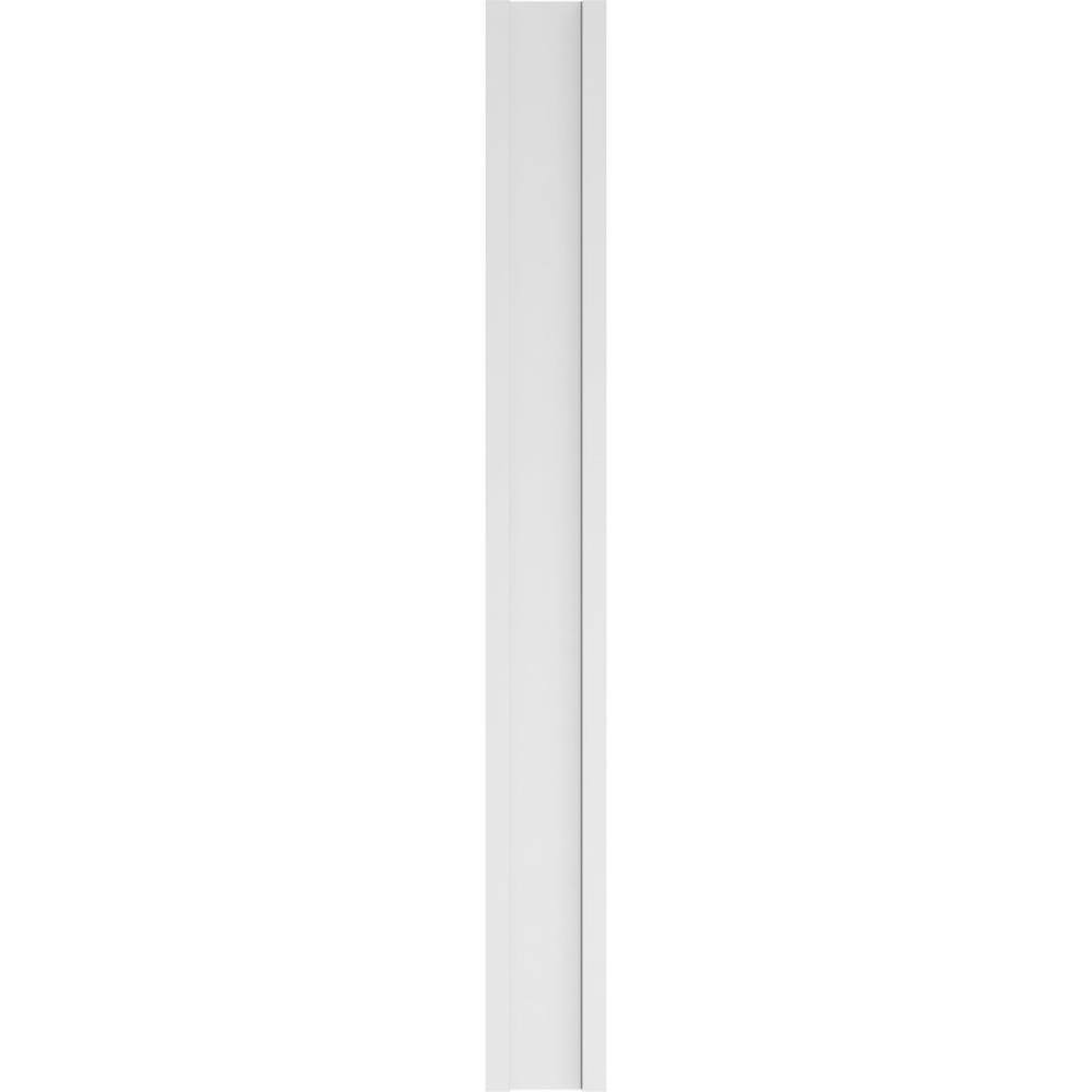 Plain PVC Pilaster with Decorative Capital and Base (Pair) I94465