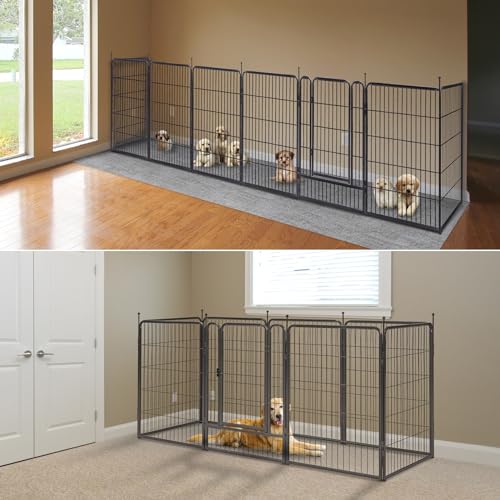 32" Height 16 Panels Foldable Dog Playpen C237