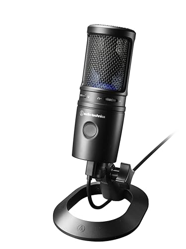 Black Cardioid Condenser USB Microphone H492