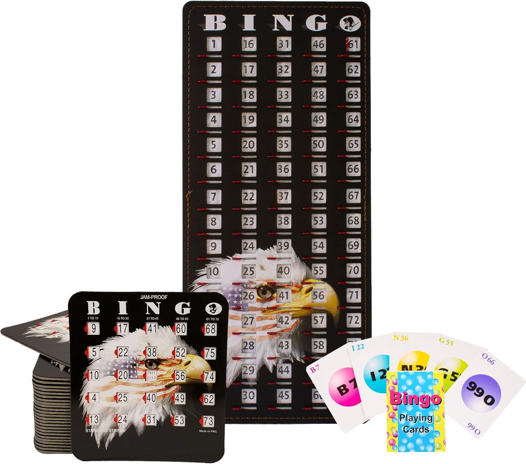 Bingo Cards with Sliding Windows, Pack of 2 K546