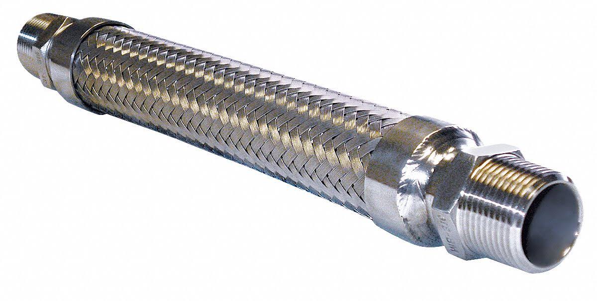 1-1/2x22 Dia x 12x22 L 321 SS Flexible Metal Hose D244