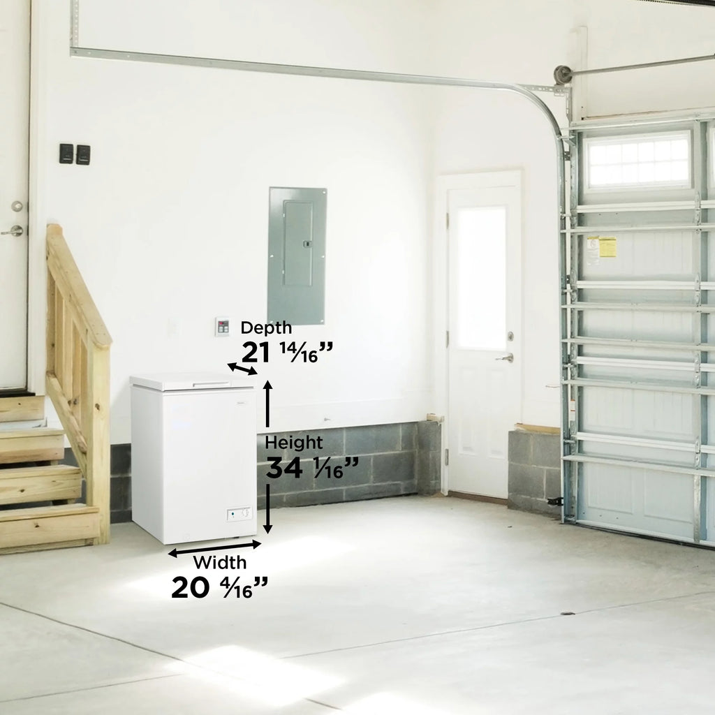 3.5 cu. ft. Chest Freezer W1563