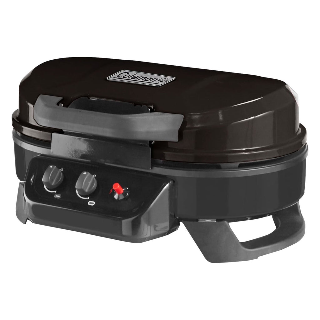 Black Tabletop 2 Burner Propane Gas Grill Y26483