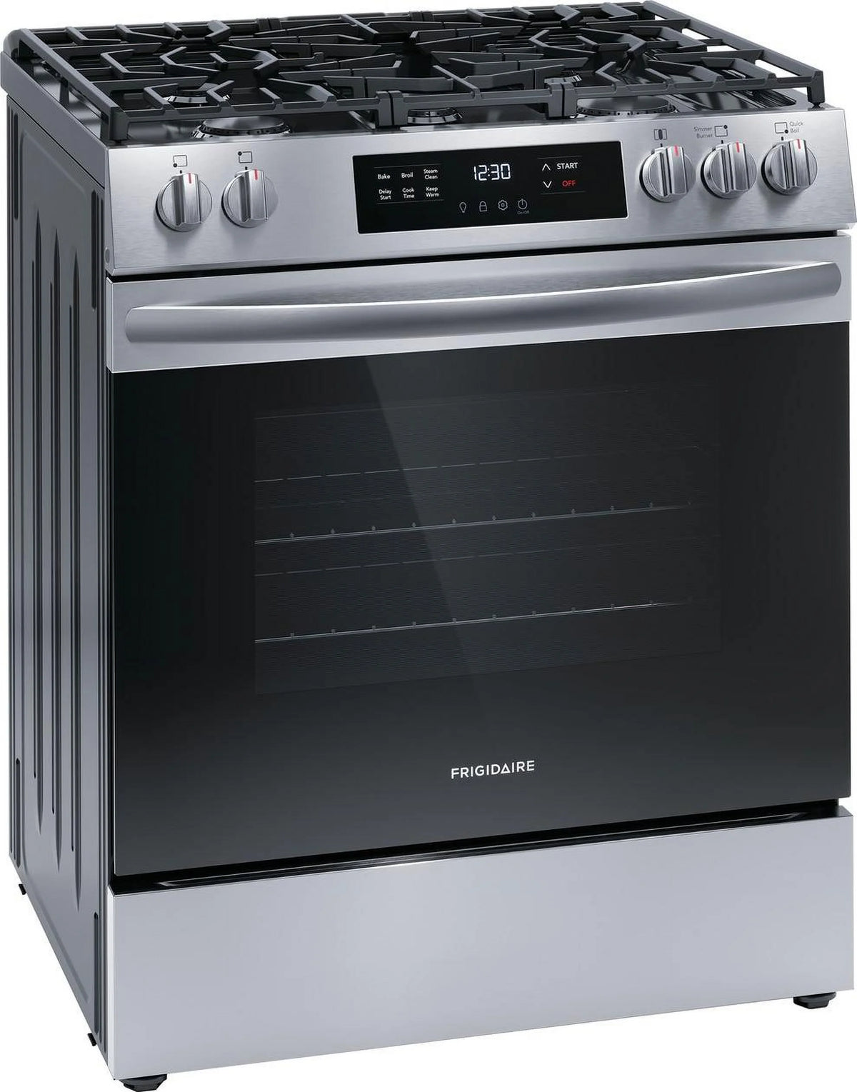 30" Free Standing Gas Range White M835