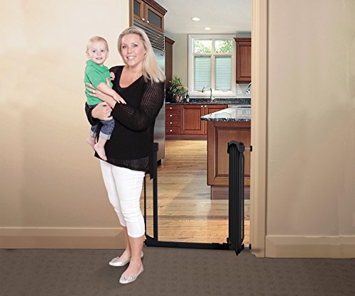 White Auto Close Security Gate Value Pack (Includes 2 Gates and 2 Extensions) C8696