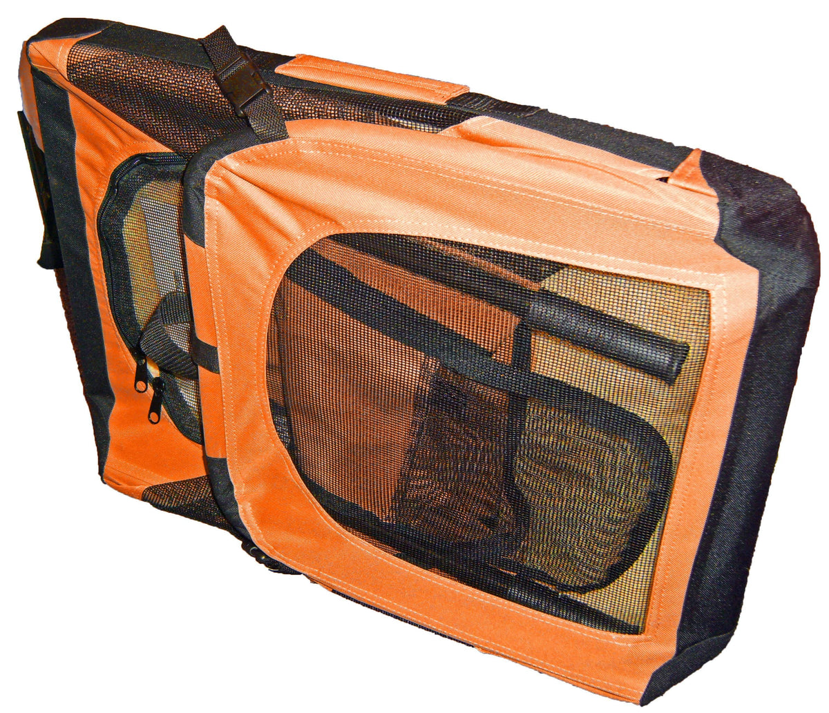 Folding Pet Dog Carrier, Orange K5286